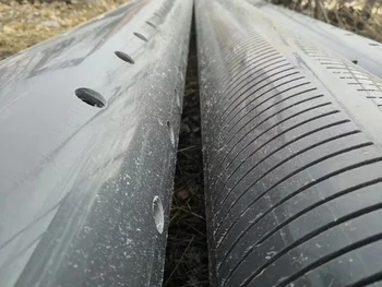 Factory Sale 4 3 2 inch PVCU tubo de drenaje perforado, perforated or Slotted drainage pipe other size
