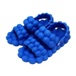 Cute Summer Women Men Golf Ball Slide Slipper Wholesale EVA lychee Slippers Massage Pink Bubble Slides