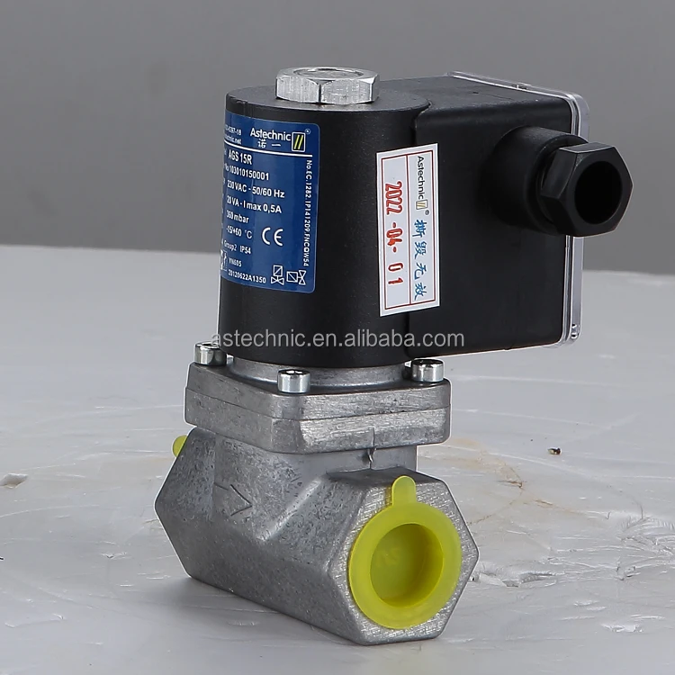 220V solenoid valve for natural gas pipeline or LPG pipeline fittings of dryer
