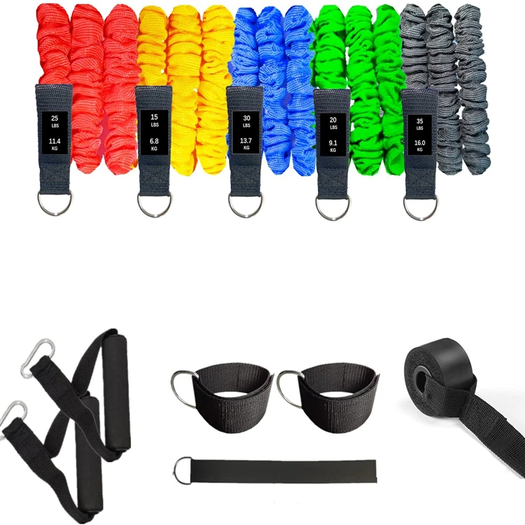 Ленты для упражнений, латексные трубки, Эспандеры, 150 фунтов, Эспандеры для фитнеса