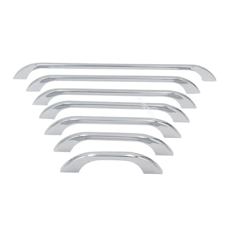 ECONOMIC Cabinet Wardrobe Drawer Handle Knob Kitchen Hardware Pulls Black Chrome Modern Decorative Furniture Handle