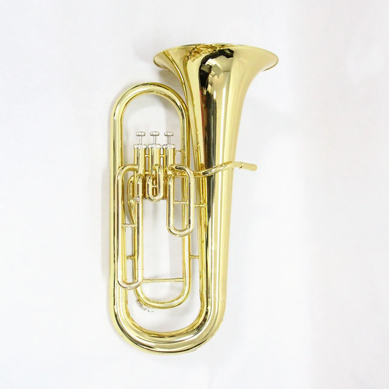 Профессиональный march euphonium 3 поршневой латунный материал cupronickel клапан Золотой лакированный