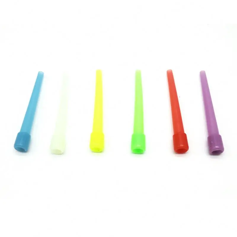 50 pcs Pack acrylic e disposable mouthpiece pen plastic hookah shisha hose