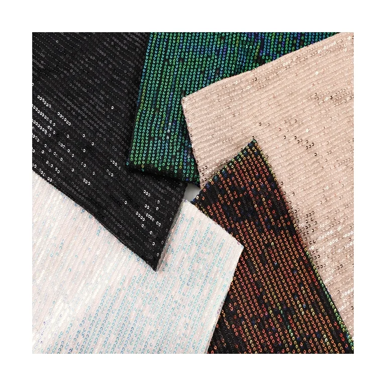 3mm straight strip sequin fabric vertical strip twine mesh hollow embroidered cloth dress dress wedding sequin