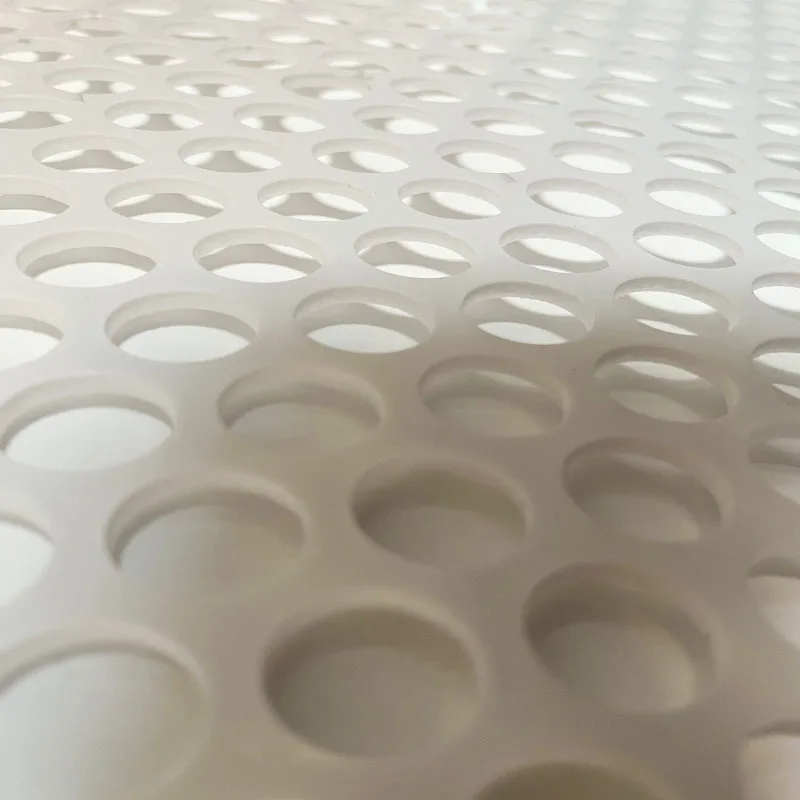 PP nylon punching round hole mesh plate sheet for pharmaceutical factory