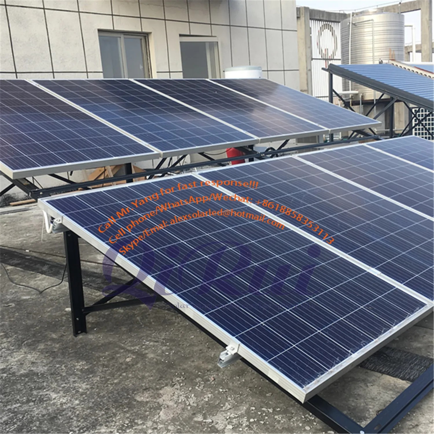
All in One 8kW Off grid Hybrid PVT Solar Power System for home 