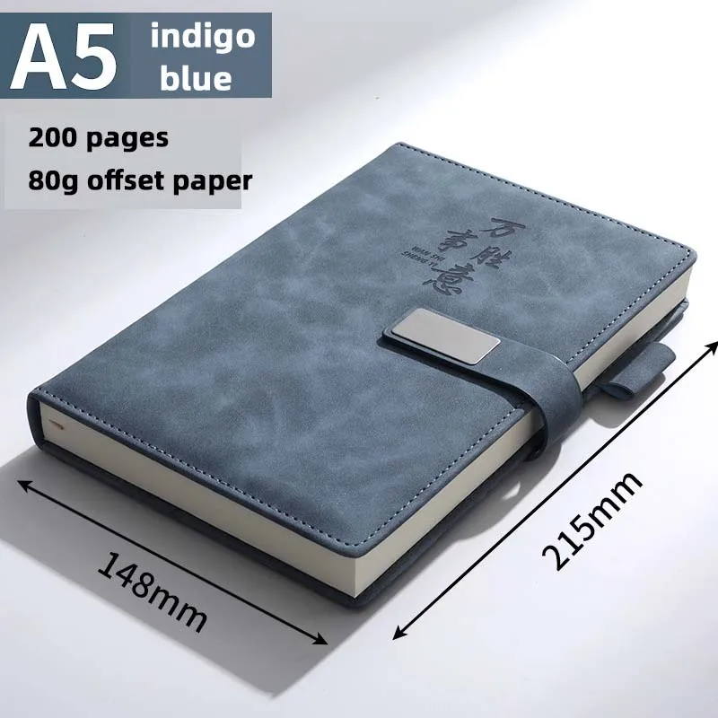 Custom a5 Notebook Planners and Soft Cover PU Leather Notebooks Loose-leaf and Binding Custom Manufacturer