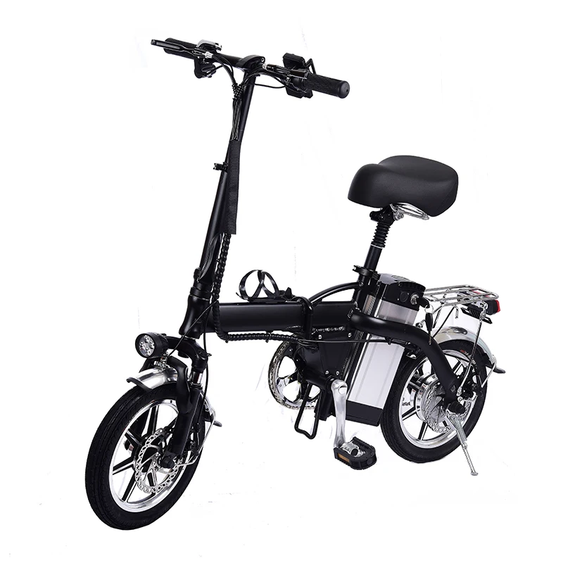 2019 iEZway China Factory New Product 35km/h 14 inch 2AH Lithium Battery Foldable Electric Bicycle