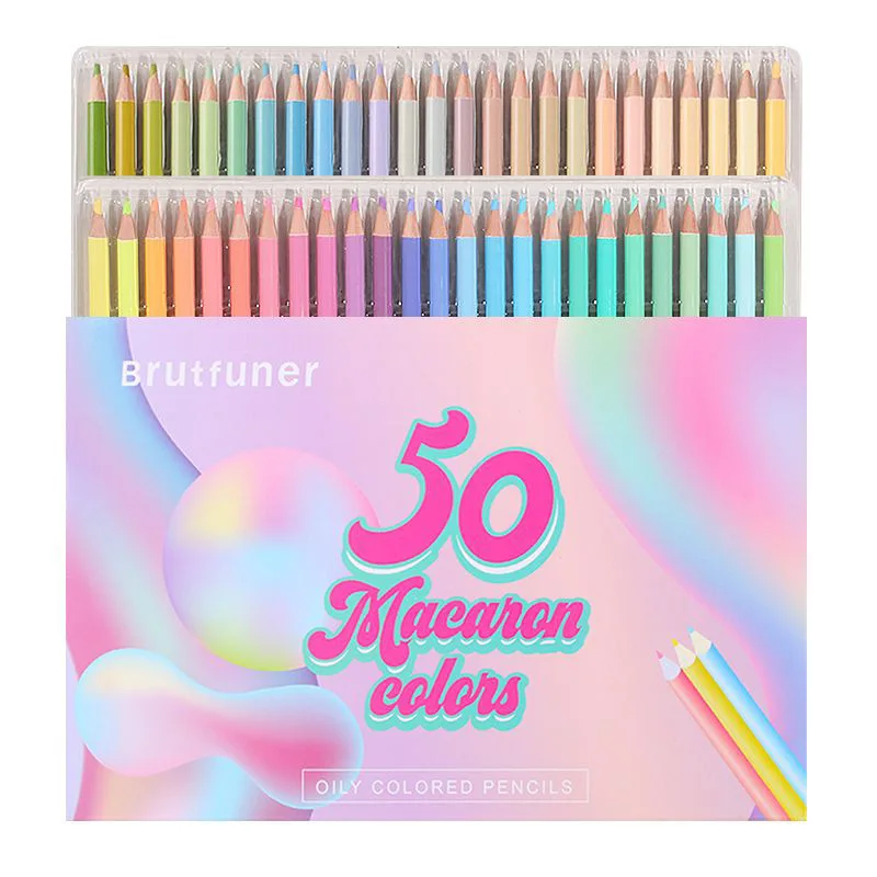 LISI Professional Soft Core Coloring Pencils Art Drawing Macaron Pastel Pencils Pack For Shading Kids Sketching Drawing