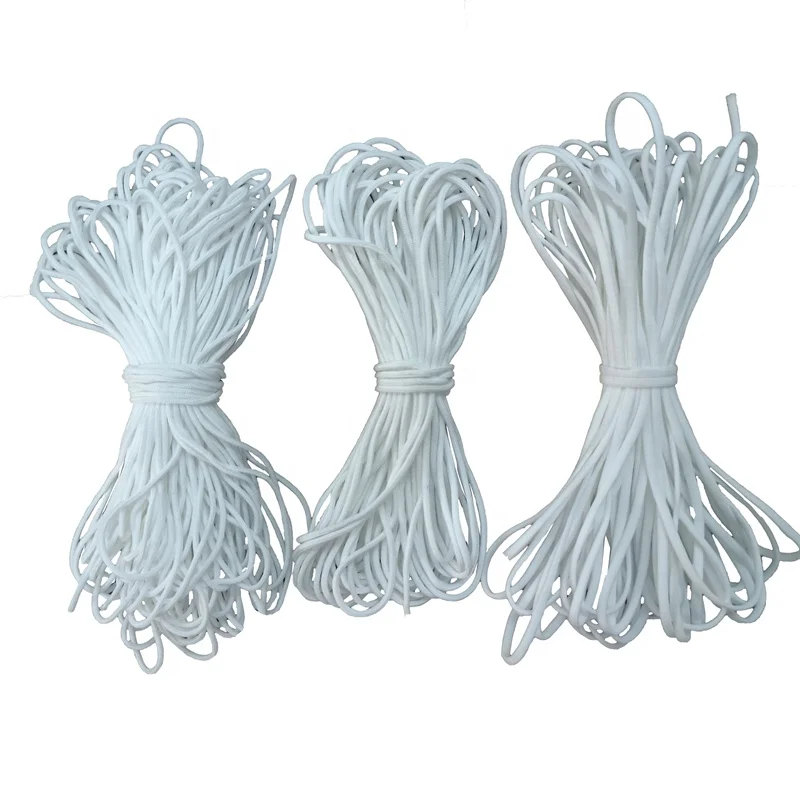 kn94 mask face mask disposable masking original 3mm round earloop,elastic earloop 2.5mm connected,earloop yarn