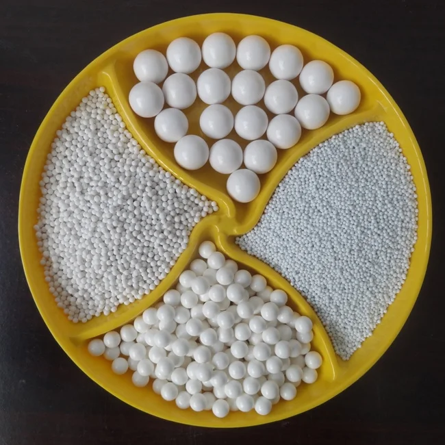95% Alumina High Wear-resistance Corundum Ball 0.5-1mm porcelain ceramic grinding beads