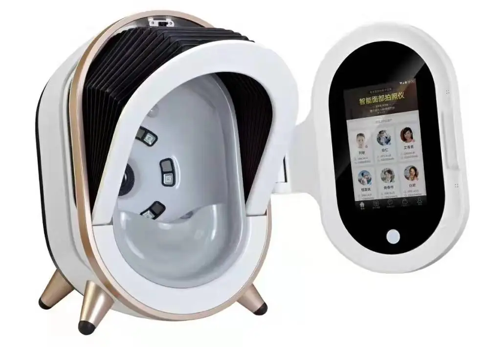 7in1 Portable Wifi smart mirror scanner 3D facial skin analyzer machine digital skin beauty analysis tester