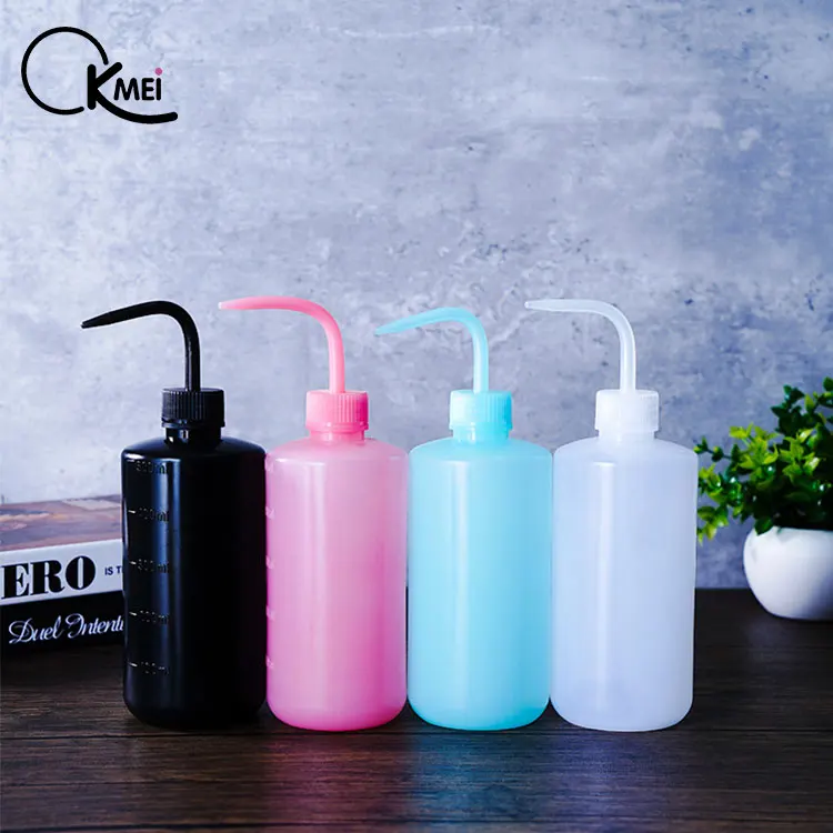 Hot Sale 150ml 250ml 500ml 1000ml Soft Plastic Tattoo Rinse Wash Squeeze Bottle