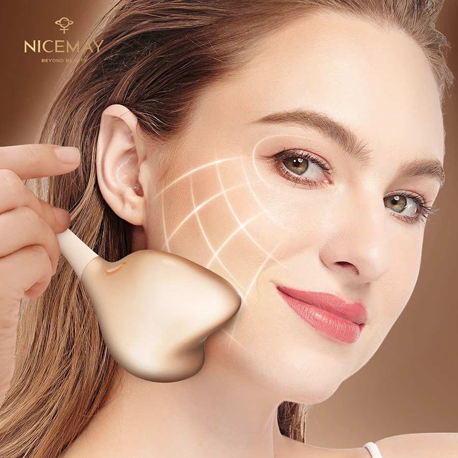 OEM Beauty SPA Skin Care Ice Massage Facial Roller Gua Sha Stainless Steel Microcurrent Cryo Sticks Ice Globes For Eyes Massage