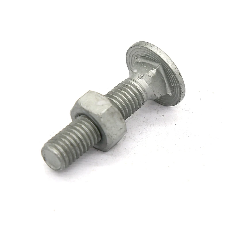 stainless steel mushroom round head square neck aluminum carriage bolts