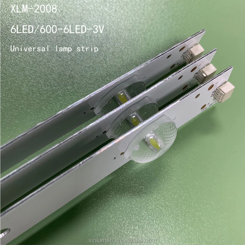 6LED/600-6LED-3V-XLM-2008 600*17 3030-3V LN ТВ светодиодная подсветка универсальная лампа