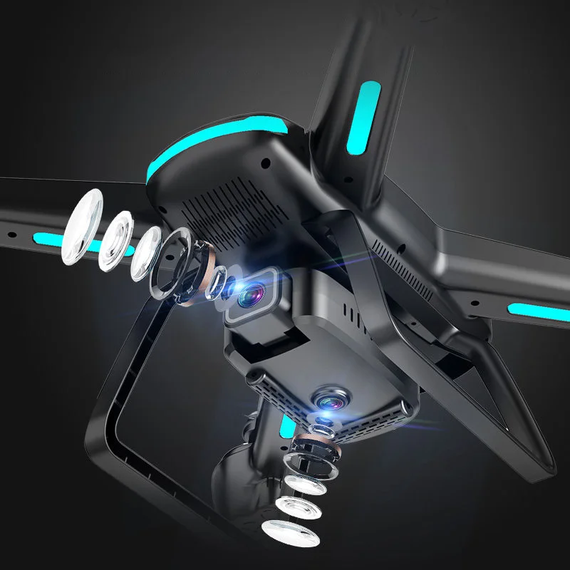 Профессиональная радиоуправляемая игрушка для взрослых 720p wifi fpv камера Дрон с