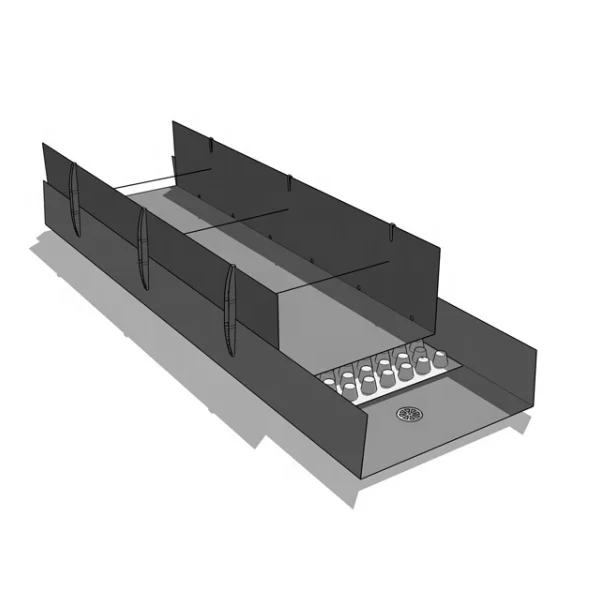 Hydroponics PP Roll Greenhouses Planting Trough for Growing Tomatoes Flowers Peppers