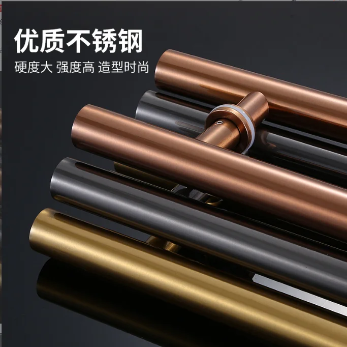 Hot Selling Custom Shop Glass Door Handle Stainless Steel Handle H-Shaped Glass Door Handle In Foshan China