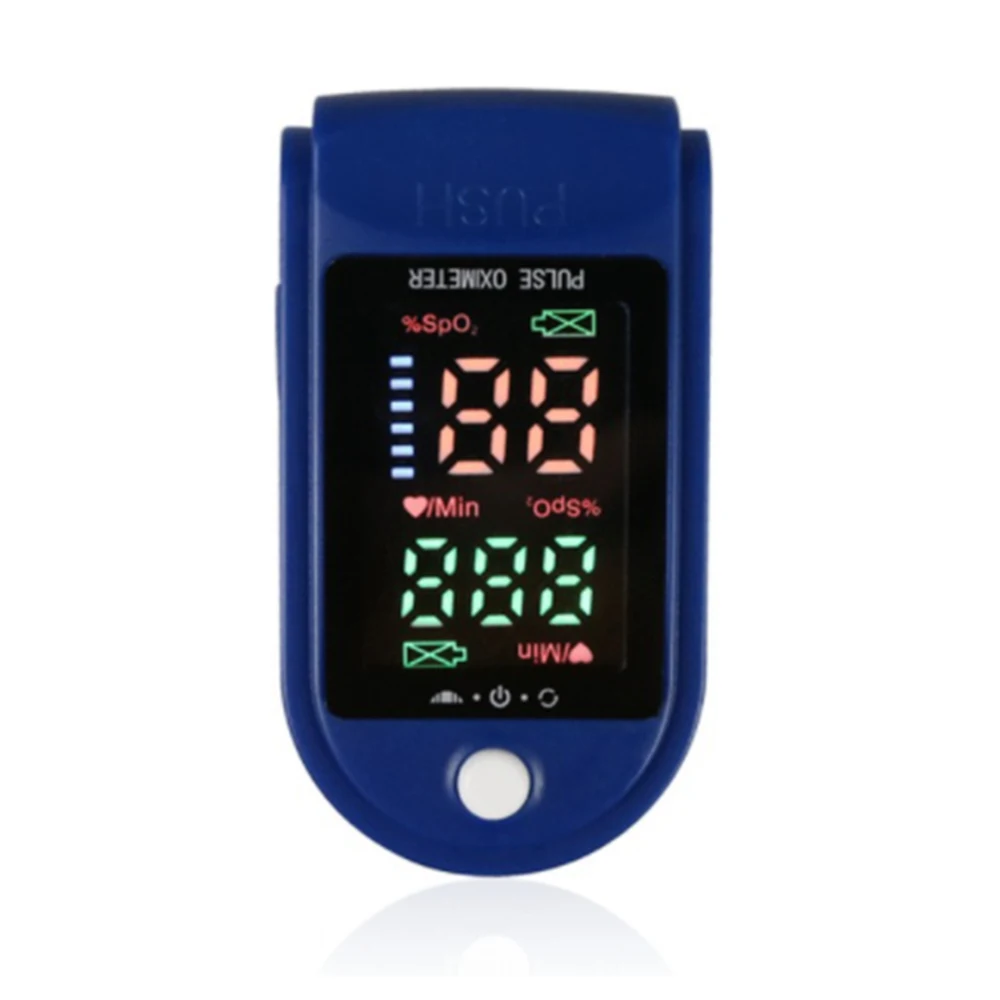Finger Pulse Oximeter Oxygen Saturation Monitor - Pulse Ox Fingertip o2 Monitor for Pediatric and Adult CMS-50DL
