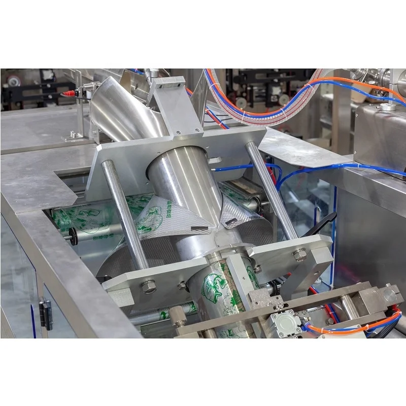 Landpack Full Automatic Live Fish Inclined Vertical Packaging Packing Machine With Airless Bag Type Pillow bag
