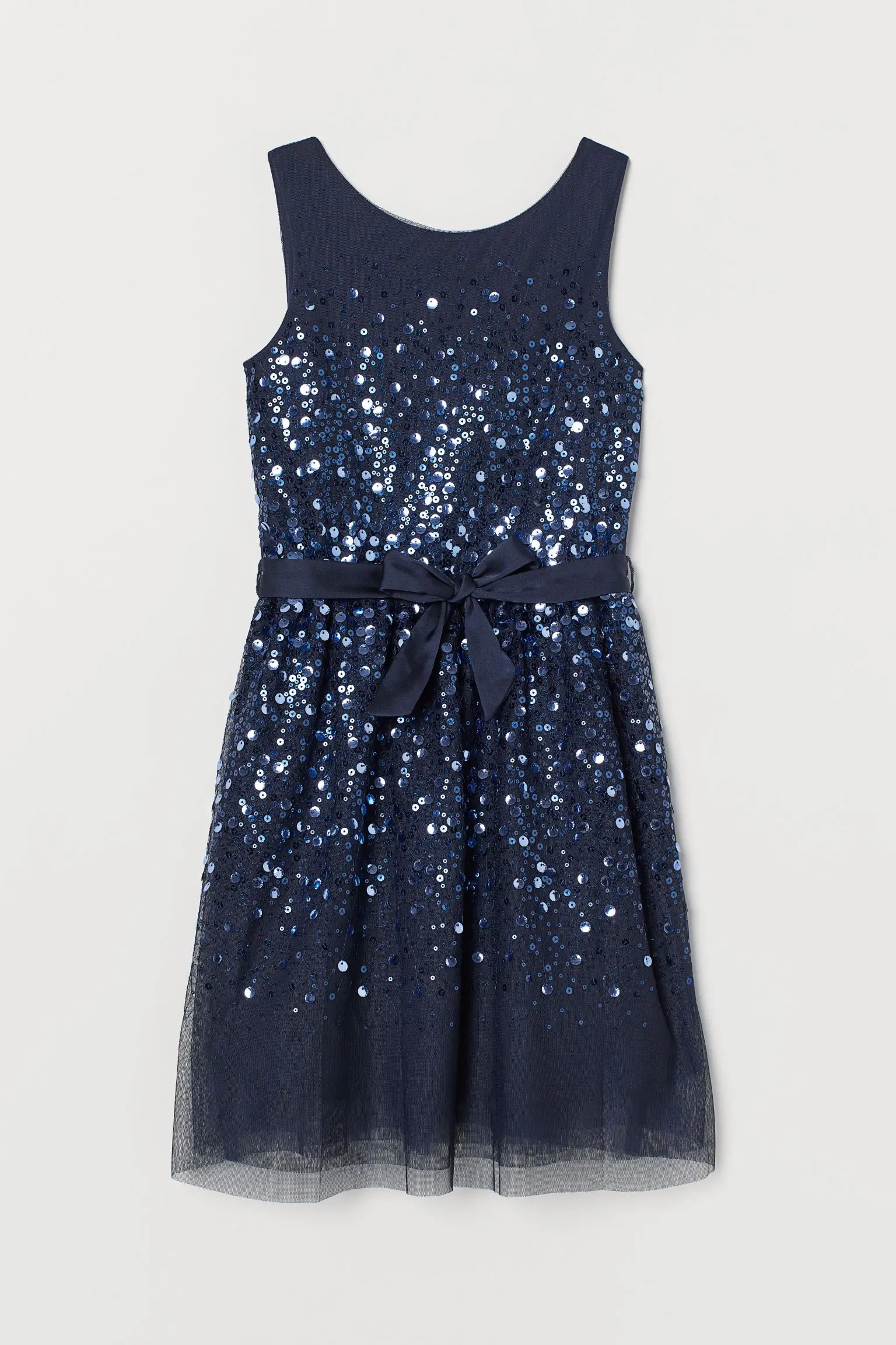 Customized Available Baby Kids Clothes High Quality New Fashion Summer Sequined Tulle Girls Birthday Dresses