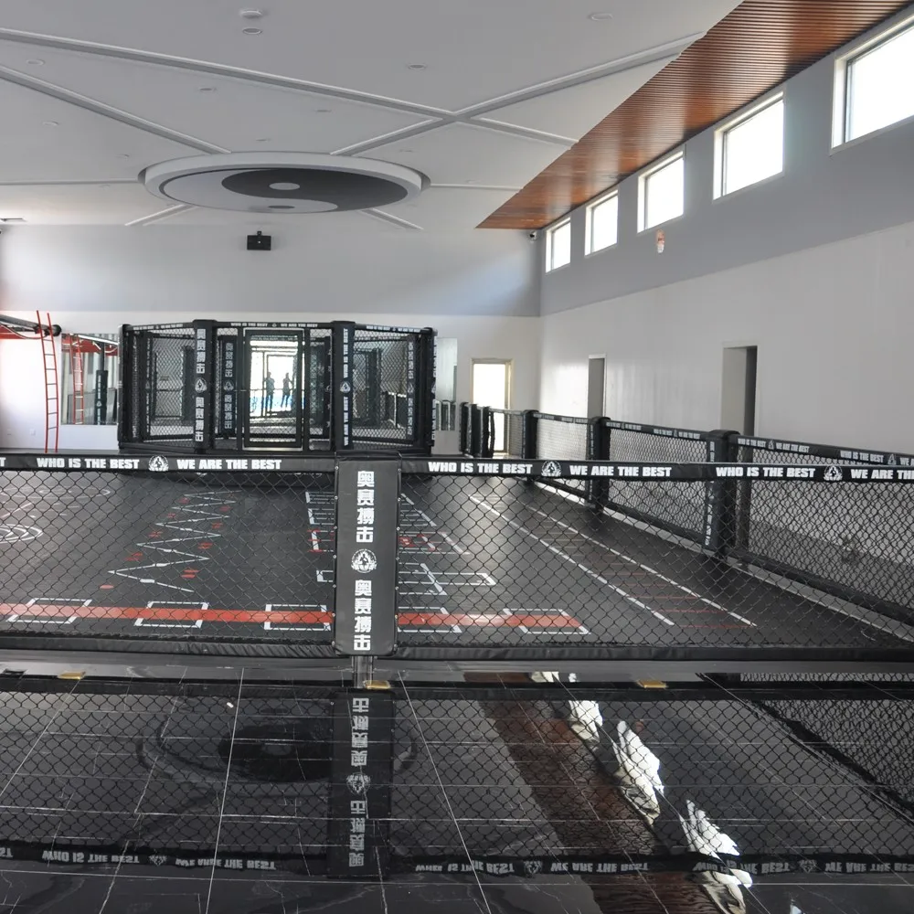 Yujishan New Design Floor Mma Cage With Fanctory Lower Price