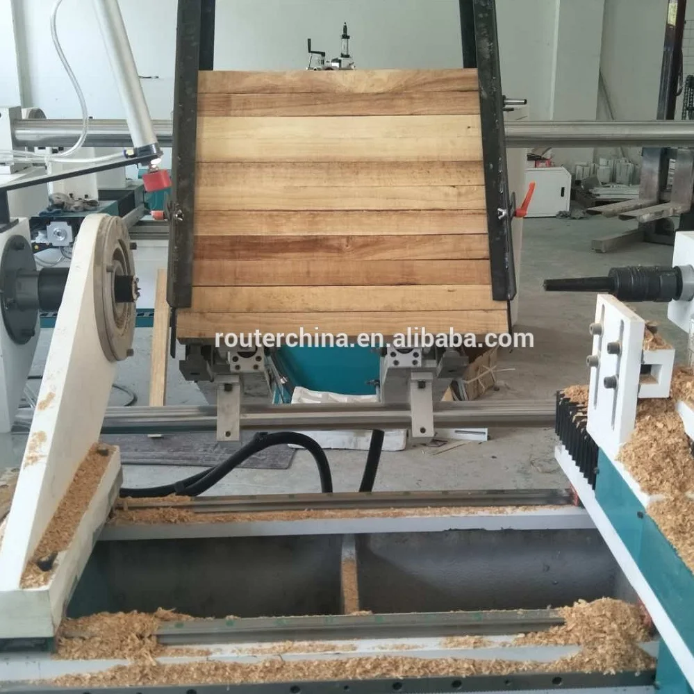 Автоматический токарный станок по дереву March Expo Premium OEM, автоматическая подача TJ1530 с одной осью и двумя лезвиями