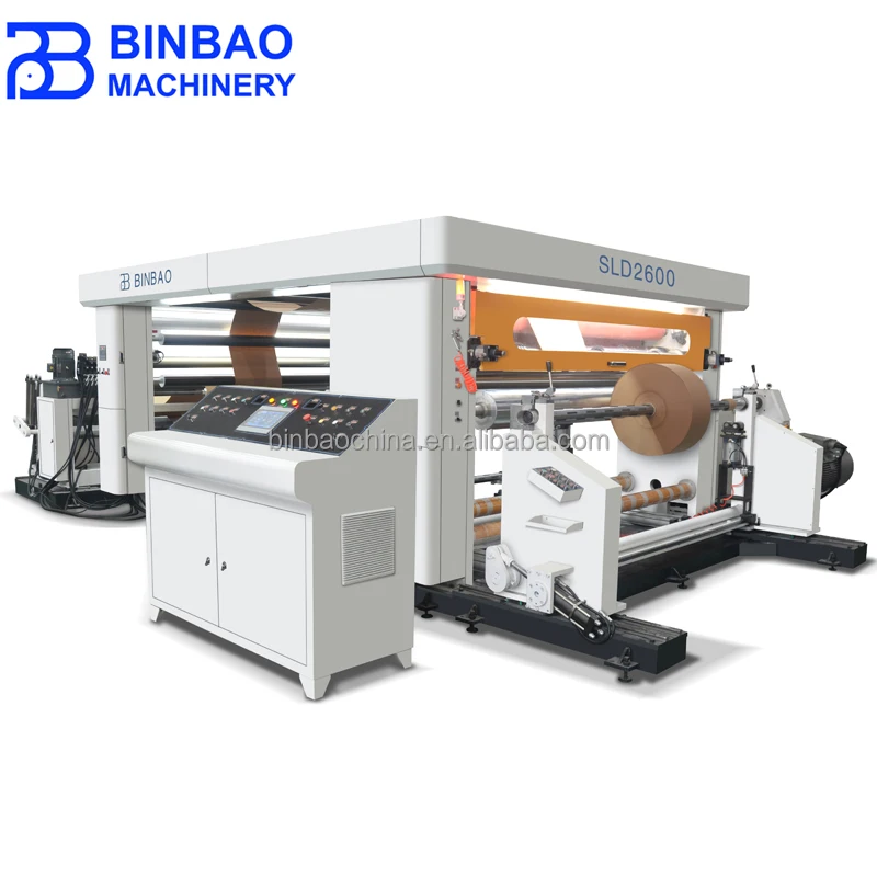 Light Weight Special Paper Jumbo Roll Slitter Rewinder Machine