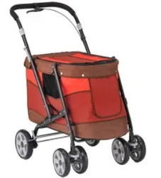 High Quality nylon Fabric Travel & Outdoors trolley  Dog Stroller pet+cages%2c+carriers+
