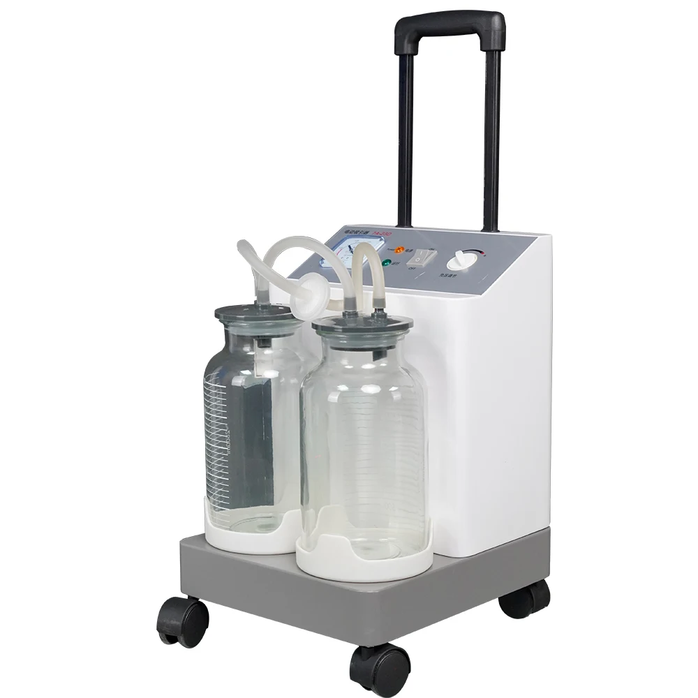 High Flow Rate Electric Abortion Suction Unit Hospital Medical Suction Machine