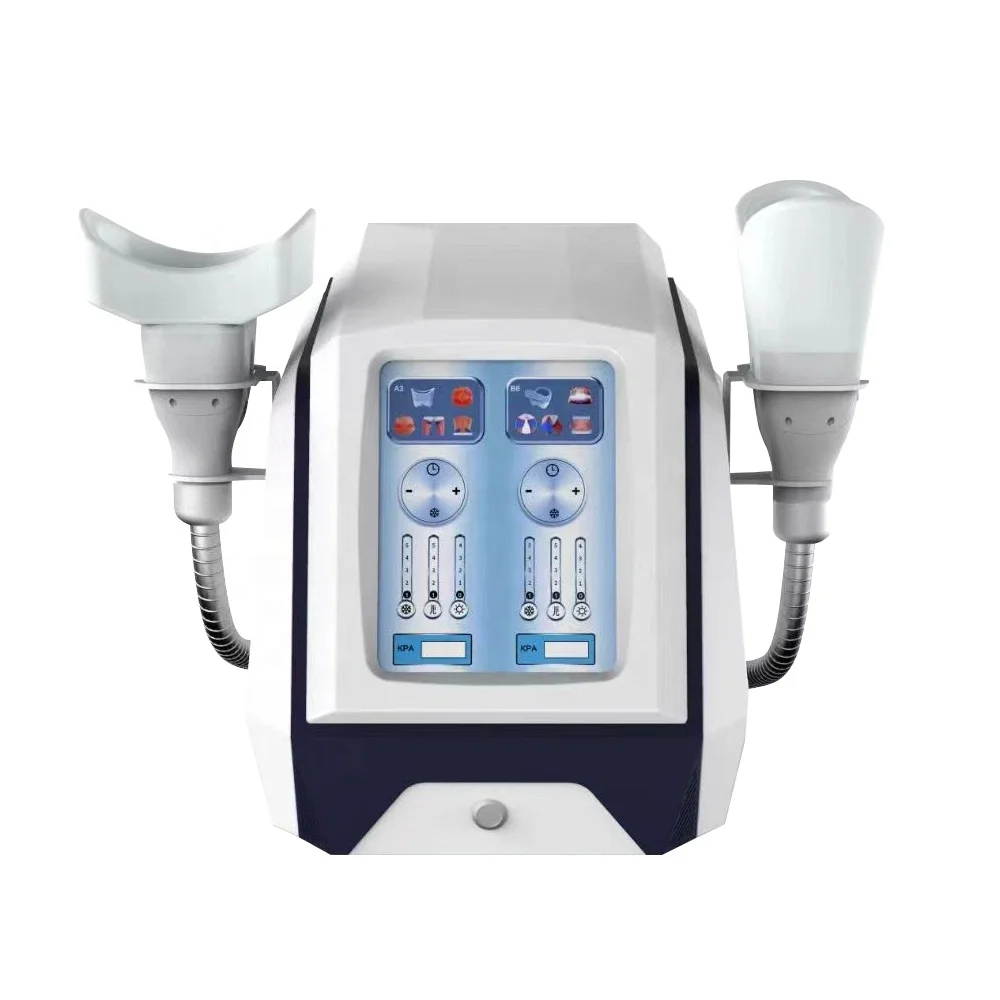 Beauty spa Portable coolplas machine cryolipolysis 4 handles cryo 360 degree machine for double chin removal
