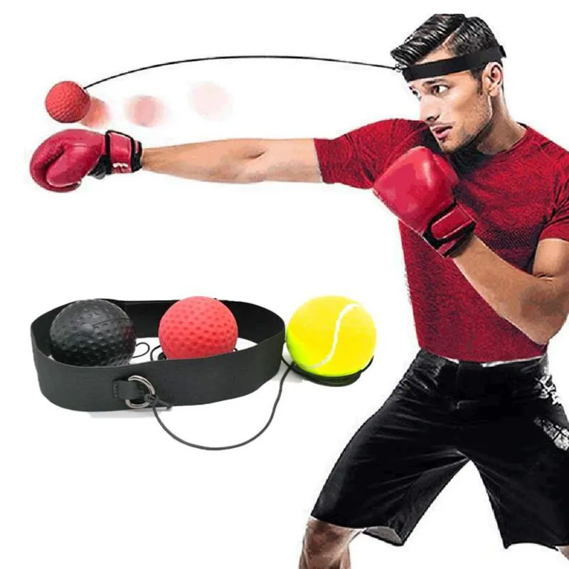Boxing Equipment Speed Training Head Boxing Punching Ball Set 3 Boxing Reflex Ball