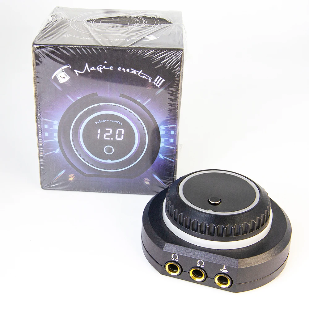 Wholesale Body Art Tattoo Machine Power Supply Blue LED LCD Screen Digital Display Makeup Switch Tattoo Power Supply