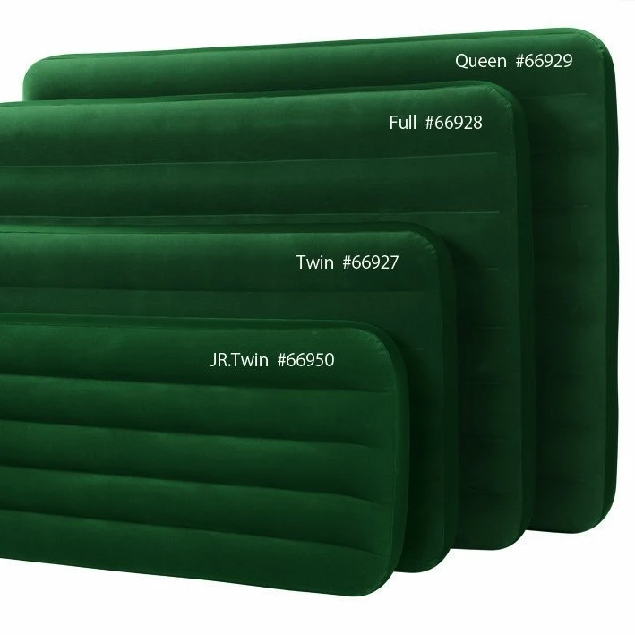 Bedroom Furniture,Air Type and Home Furniture General Use custom intex brand camping inflatable mattress with foot pump