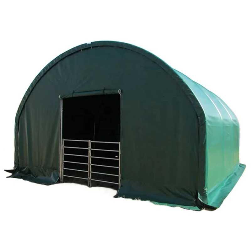 Factory Low Price Sunproof and Waterproof Animal Livestock Cattle Shelter Tent Fence Farm Control Shed