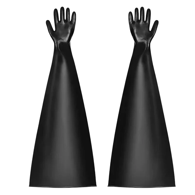 Перчатки из бутилового синтетического каучука