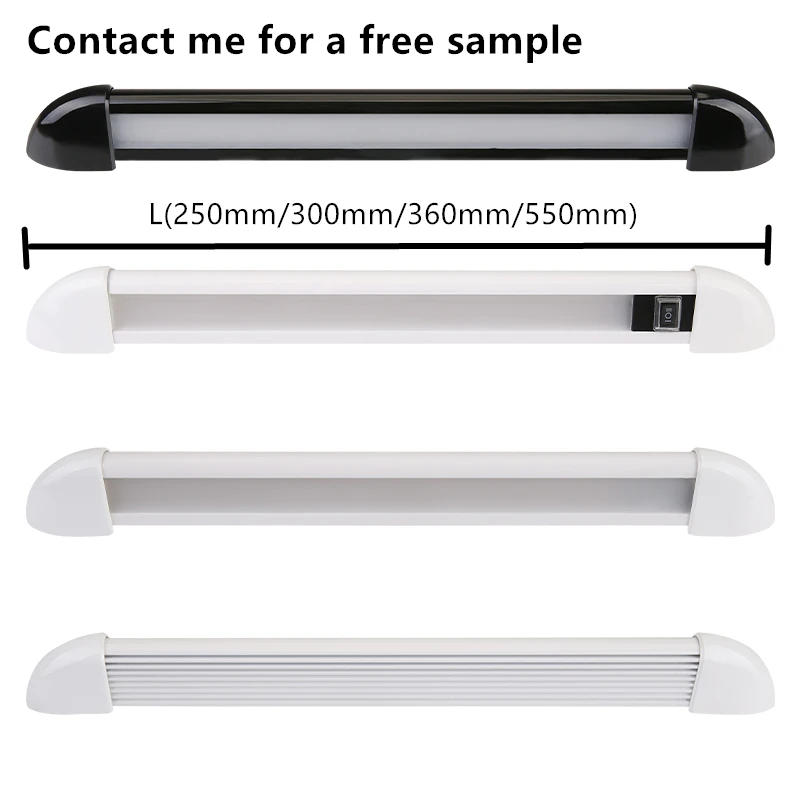 7W IP66 Waterproof Exterior Porch LED light RV Caravan Motorhome Marine LED Lights 12V