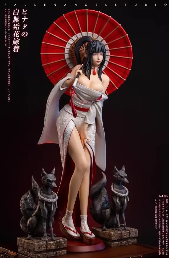 Japan Anime GK FA. Hyuga Hinata 1:4 action figure for collection