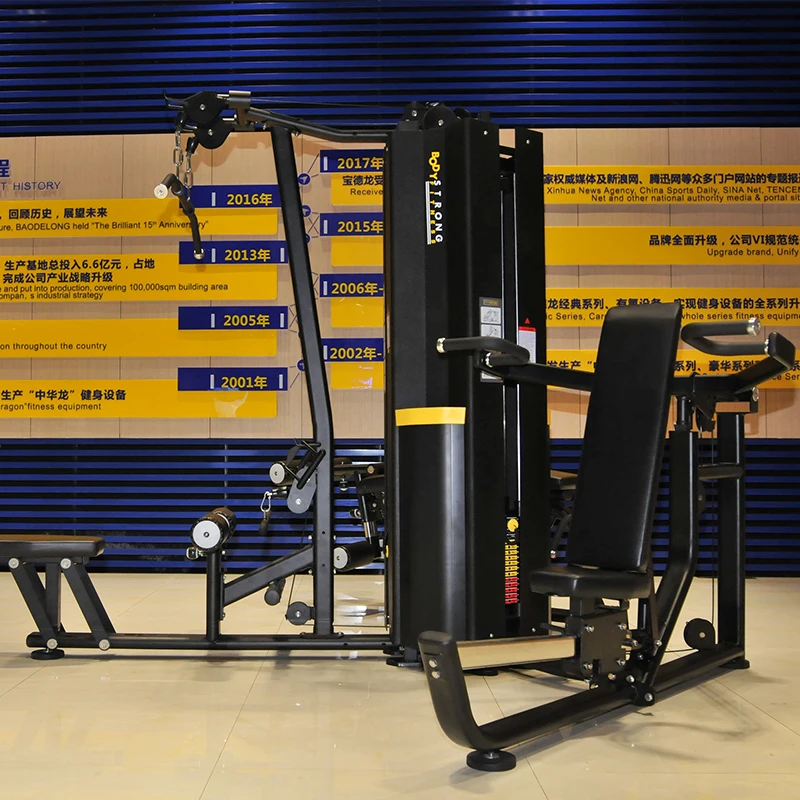 2023 New Arrival Multifunction Commercial Gym Workout Equipment 3 Station Multi Gym Equipment For Home Gym