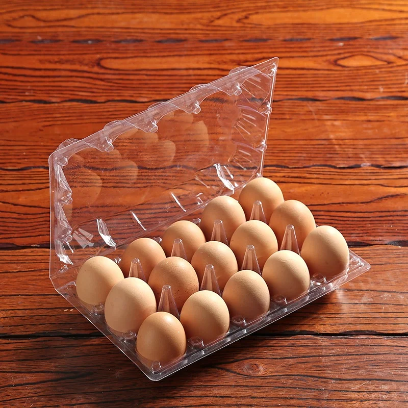
Ready Stock Low Price High Quality Disposable Clear Plastic Clamshell 15 Holes Quail Egg Trays/Cartons 