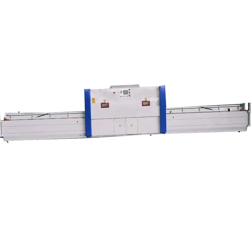 Good Quality - Full Automatic PVC Film Veneer Paper Laminating Vacuum Membrane Press Woodworking Machine