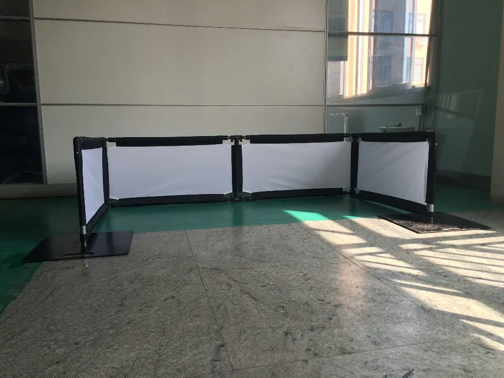 Дверная рама системы барьера сильного волокна углерода модульная для показывать напольные декоративные стойки дисплея флага