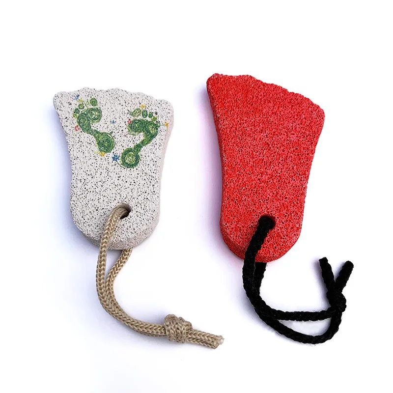 Customized Callus Exfoliate Natural Hard Skin Remove Foot Care Tool Pedicure Scrubber Glass Foot Pumice Stone