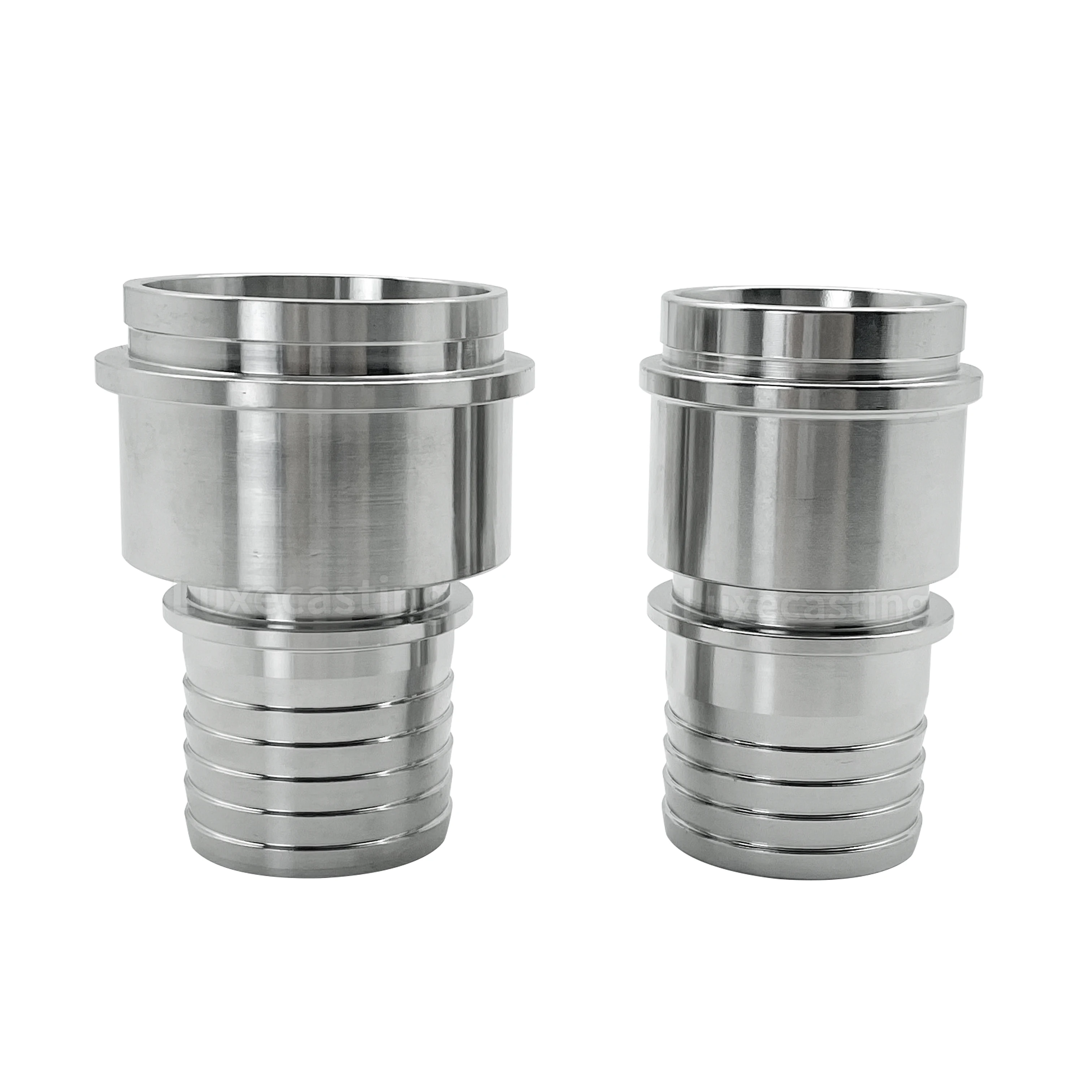 Tri Clamp Food Grade Pipe Fitting with Shank Stainless Steel 304/316L Sanitary Hose Adapter coupling