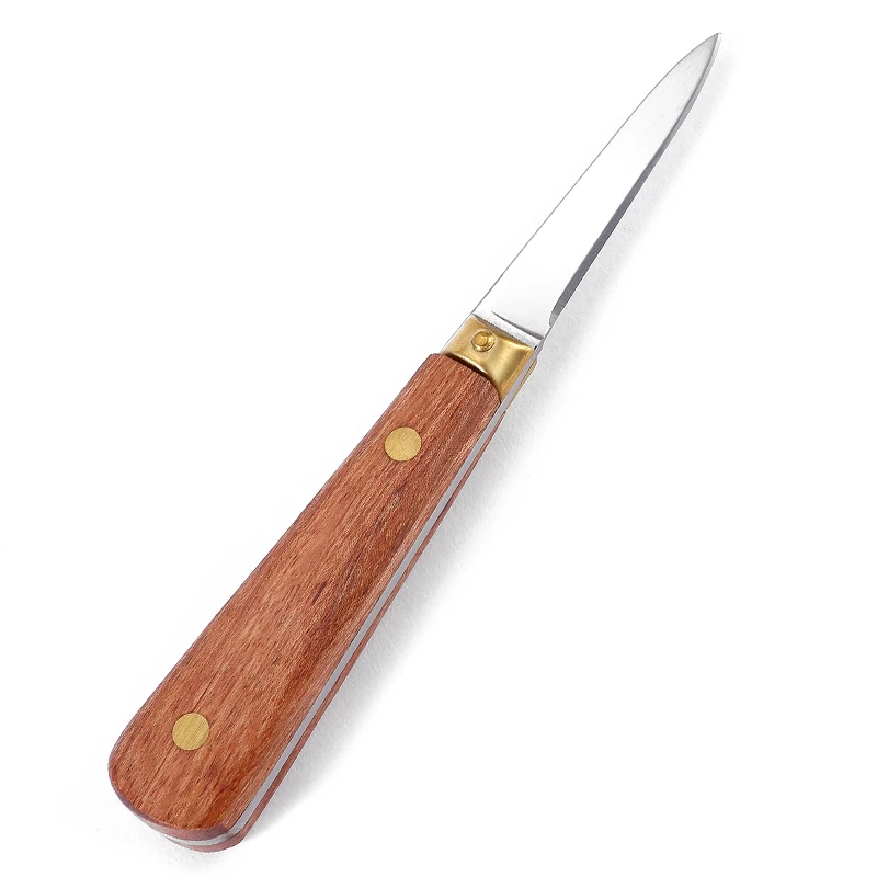 Stainless steel Oyster knives with wood handle seafood tools Oyster Shucking knife
