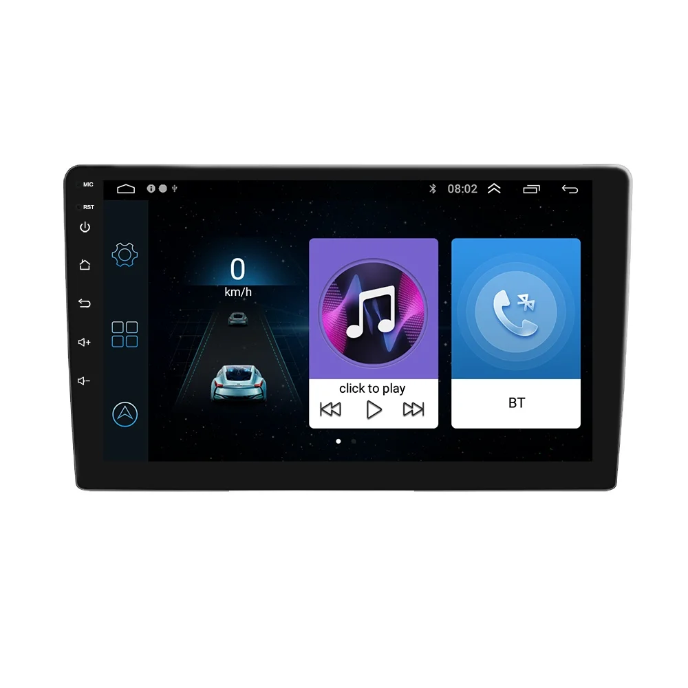 10inch 9inch Android Car Radio 2.5D GPS Navigation Autoradio Multimedia DVD Player BT WIFI Mirror Link 2 Din Audio Stereo