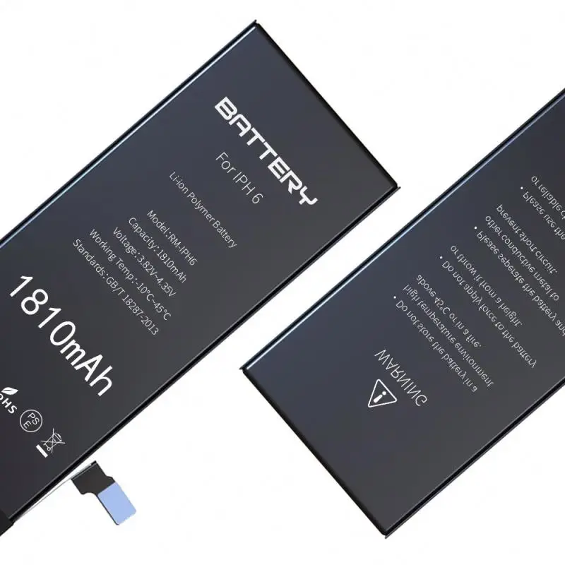 AAA Mobile Phone Battery Replacement For Iphone 6G Battery Li-ion 1810mah Internal Replacement Battery
