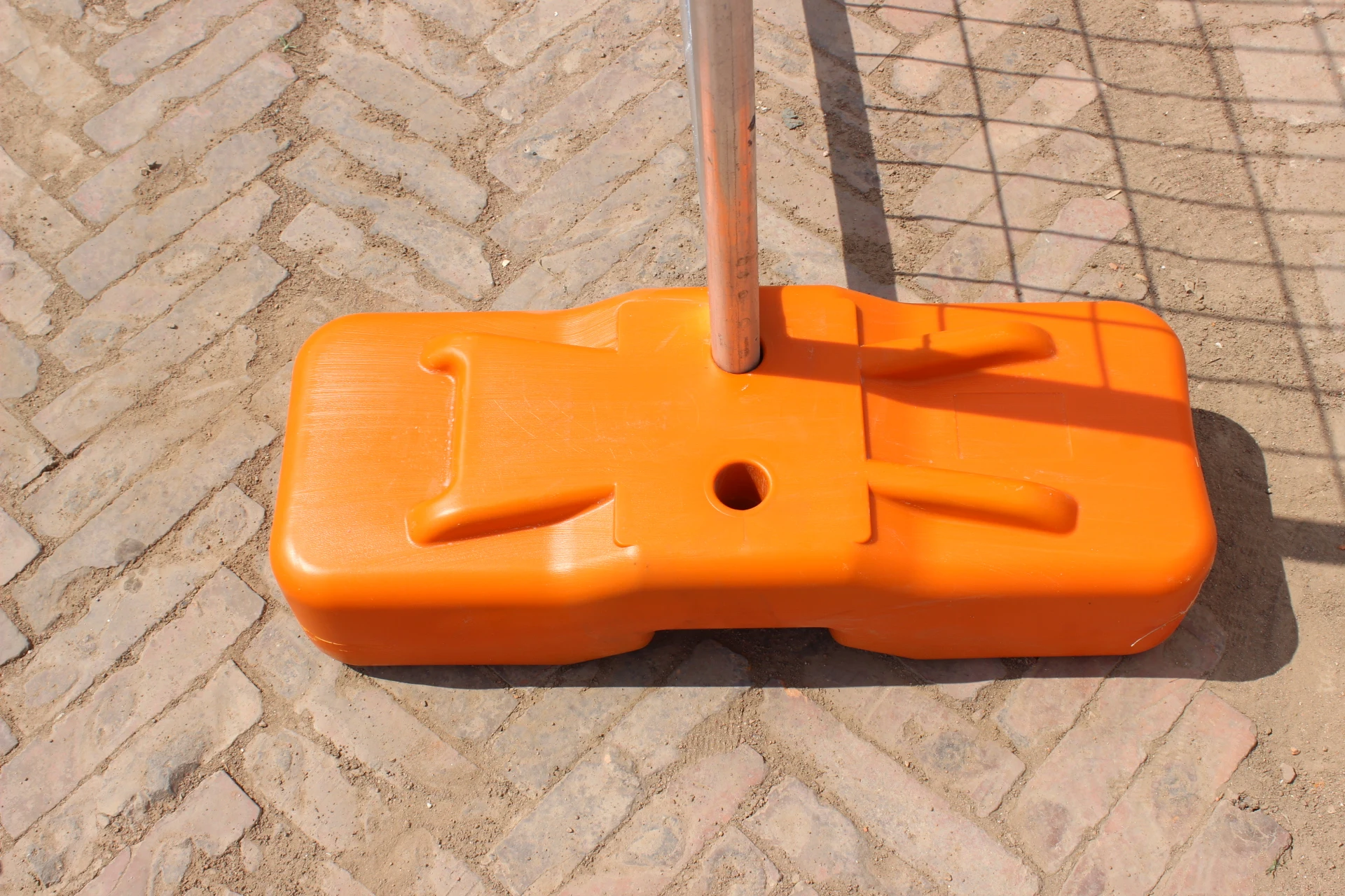 Устойчивые к ультрафиолетовому/антивозрастным бетонным наполнителем временные стопы ограждения Пластиковые Ограждения