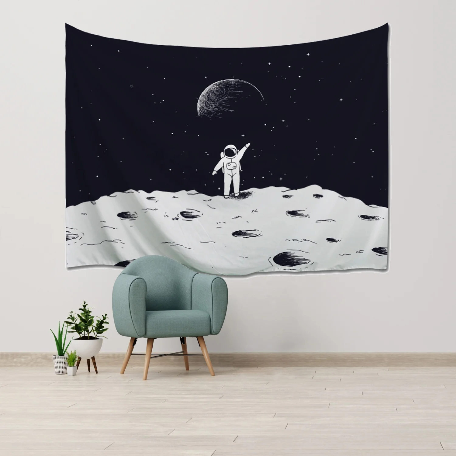 New collection hot sale polyester custom printing fabric wholesale quran tapestry